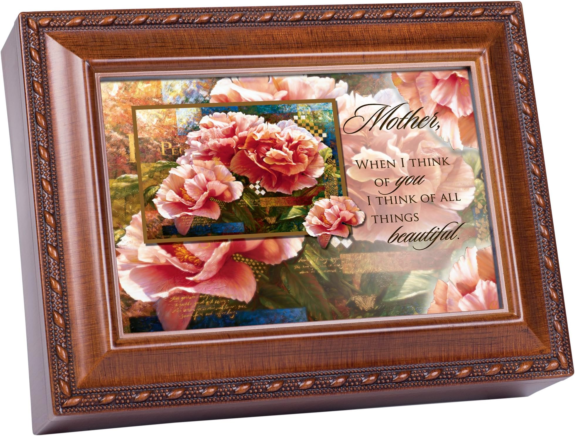 Cottage Garden Mother Tranquility Music Box- Song: You Light Up My Life