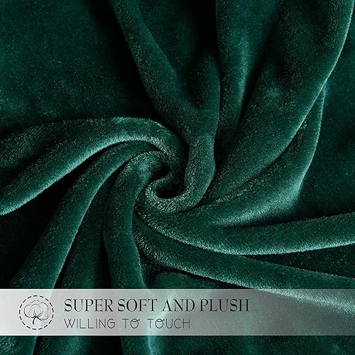 Miniatura 2 de RYB HOME - Manta de vellón suave como terciopelo, térmica y mullida para sofá, cama, sofá cama, viajes o campamentos, tamaño Queen de 90 pulgadas de