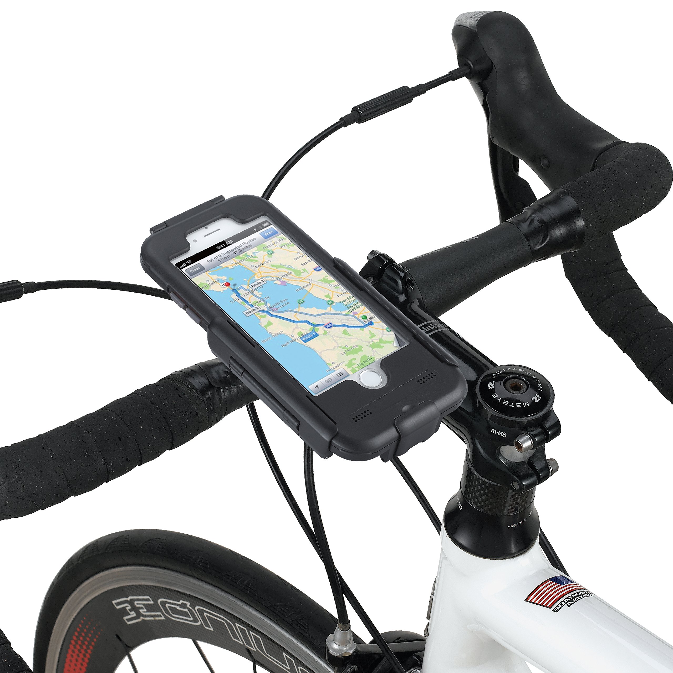 自転車 iPhone8 Amazon.co.jp: TiGRA Sport スマホホルダー バイク 防水 充電 USB