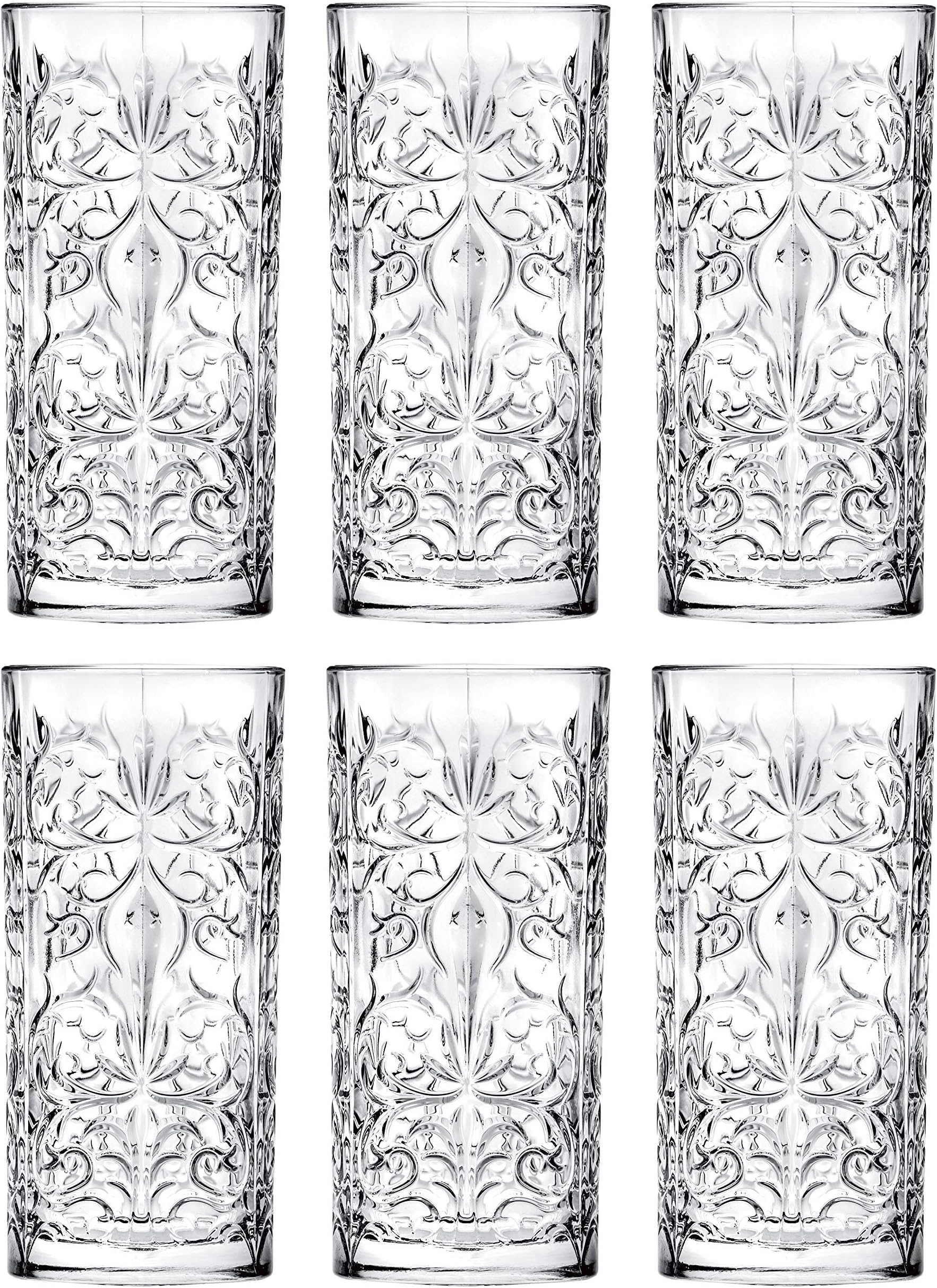 6 Bicchieri Highball Cristallo 320 ML di Succo Bicchieri-Cocktail