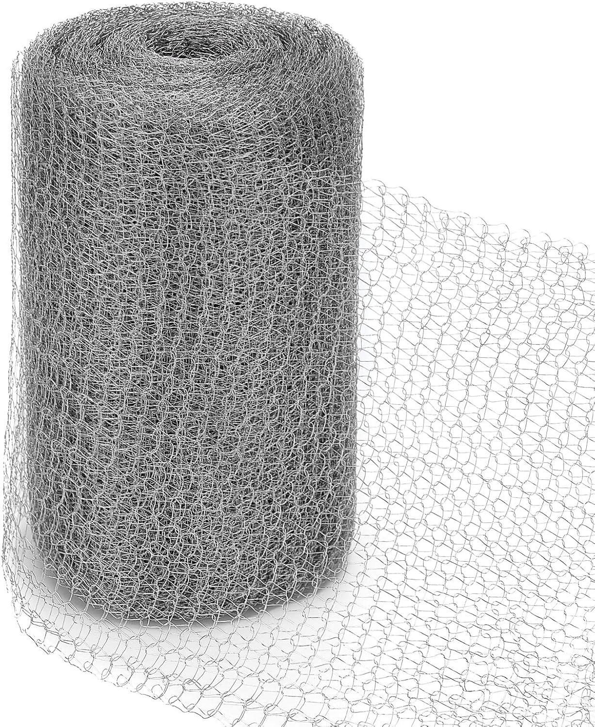 Stainless Steel Mesh, 20 Feet Steel Wool Kit to Keep Mice/Animals Away from Holes (6m) Amazon