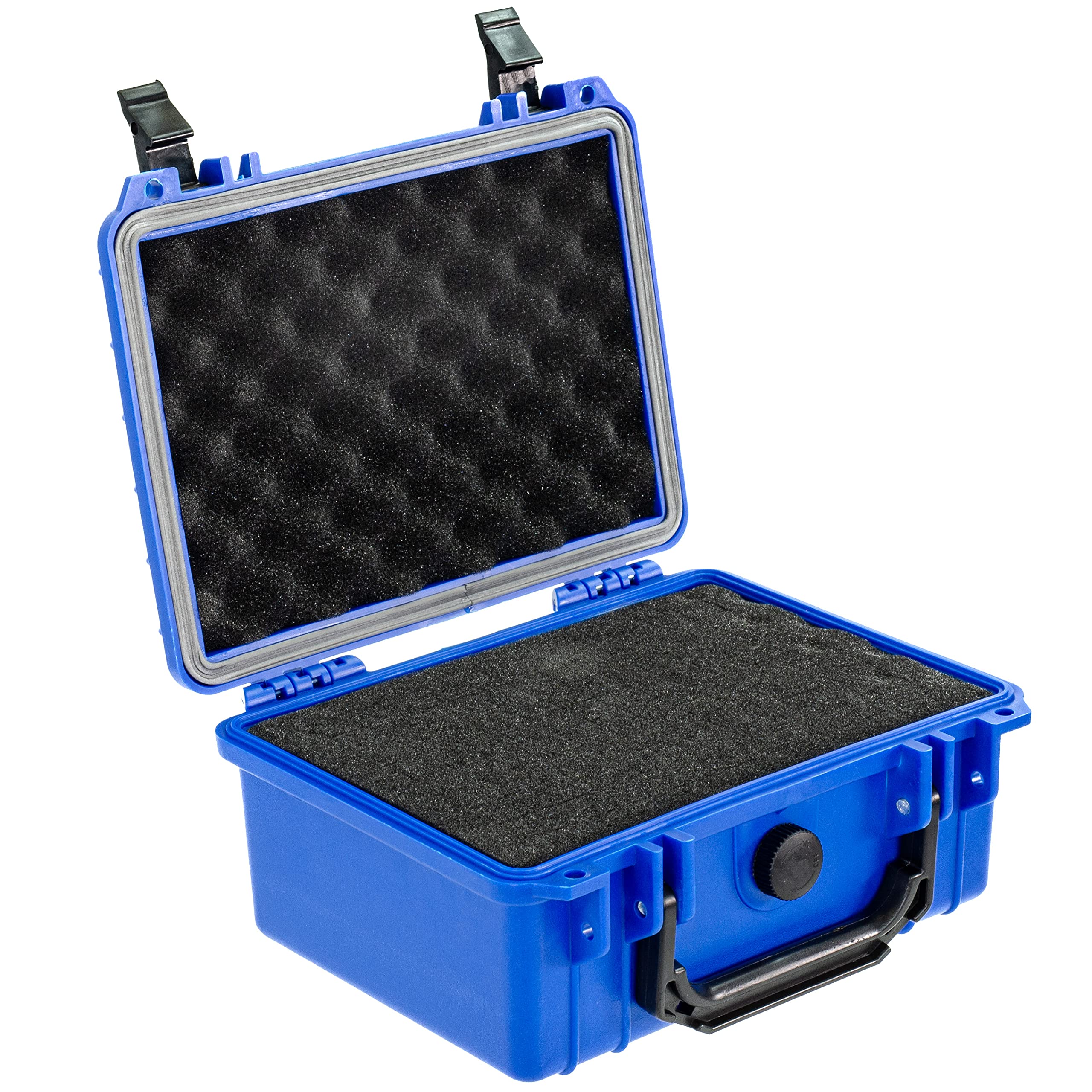 Eylar Funda rígida protectora para cámara, a prueba de agua y golpes, con espuma, estándares TSA de 9.1 pulgadas, 7.5 pulgadas, 4.3 pulgadas (azul)