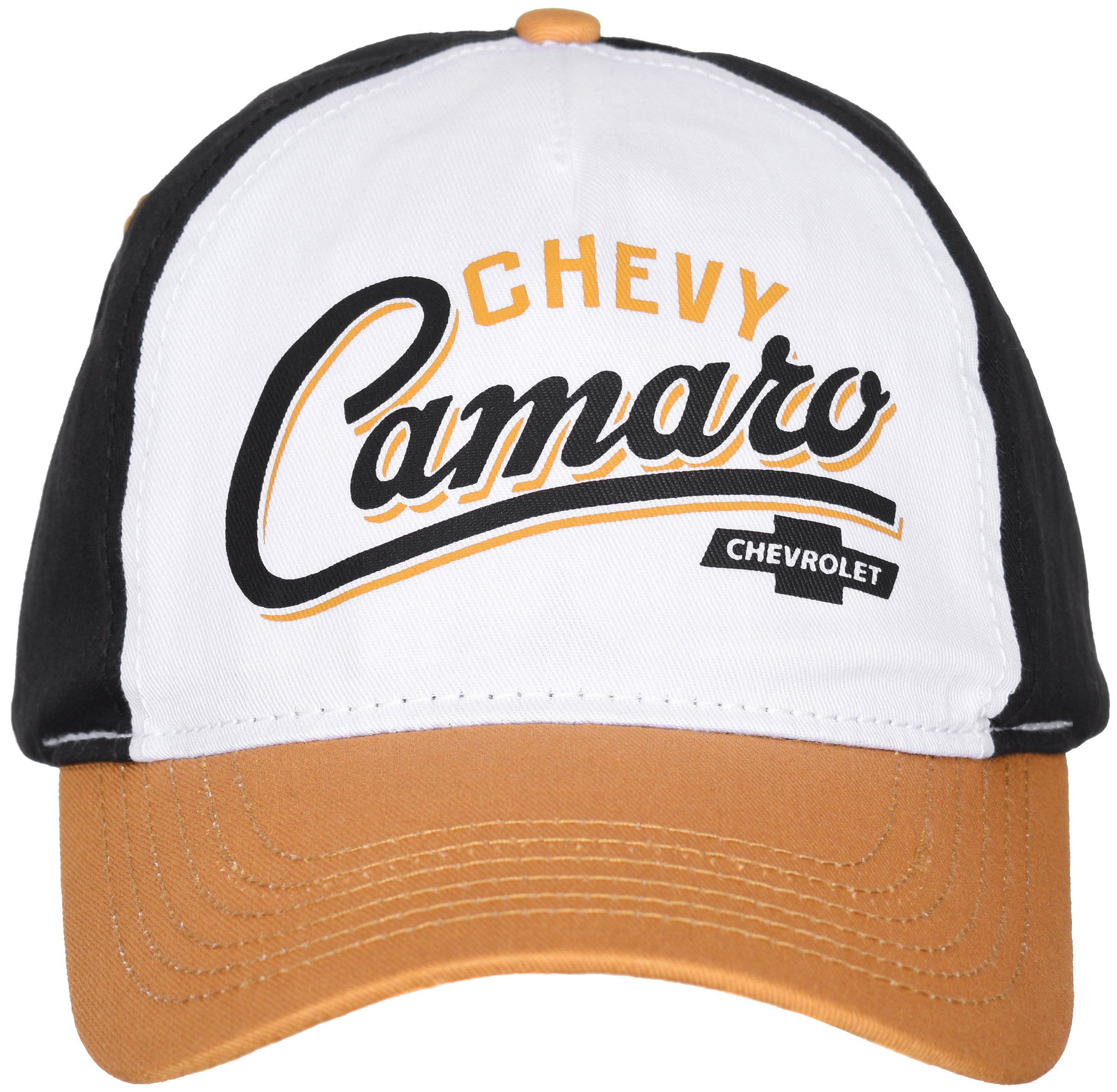 Chevy Camaro Black & Gold Adjustable Ball Cap