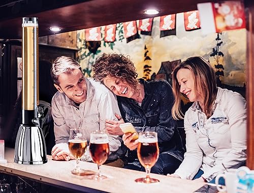 Miniatura 6 de Oggi - Dispensador de cerveza con espiga EZ-Pour, 2.75 cuartos de galón, color negro