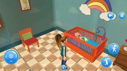 Onde estão seus filhos travessos? Jogos de creche de babá: simulador de diversão 3D para bebês e pap