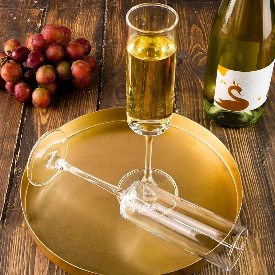 ei.champagne Amazon.com | HAKEEMI Champagne Flutes Set of 12, 6 oz