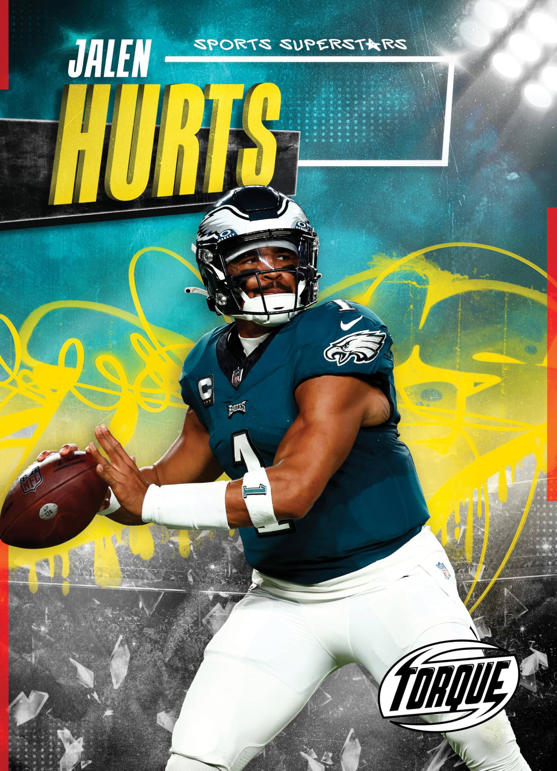 Jalen Hurts - Sports Superstars, High Interest Low Level Reading - Non-Fiction for Struggling Readers, Grade 3 - Torque Collection