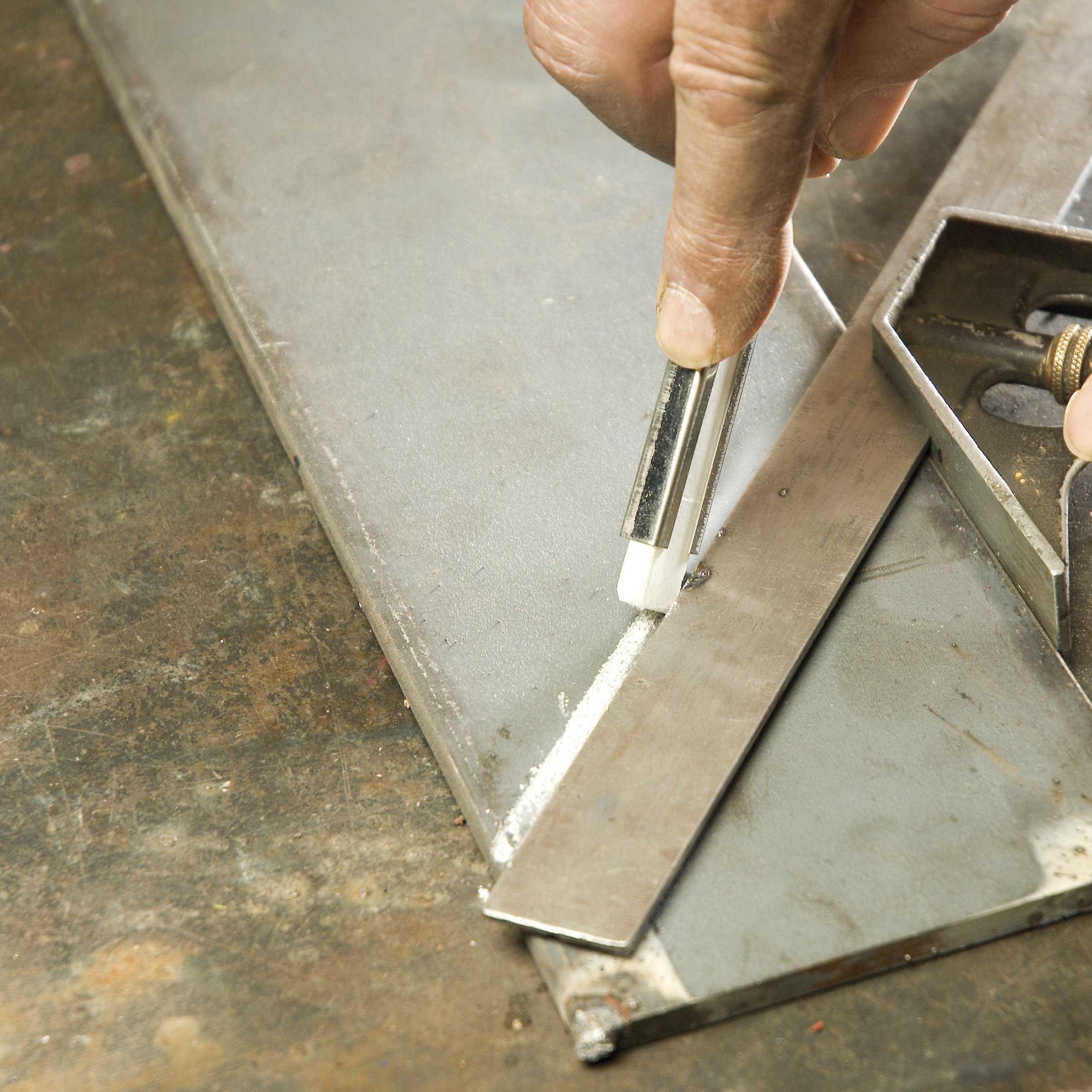 Markal Flat Soapstone Specialty Marker for Metal Surface Welding, 5