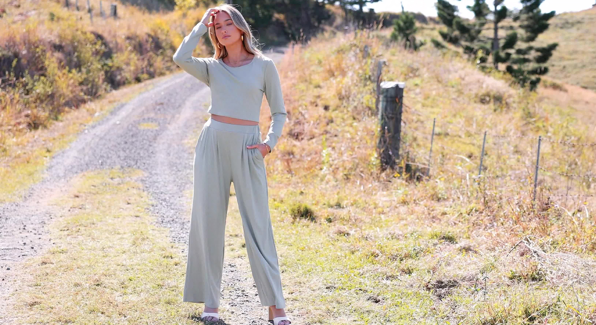 Dames sets 2-delige outfits loungesets ruches korte mouw