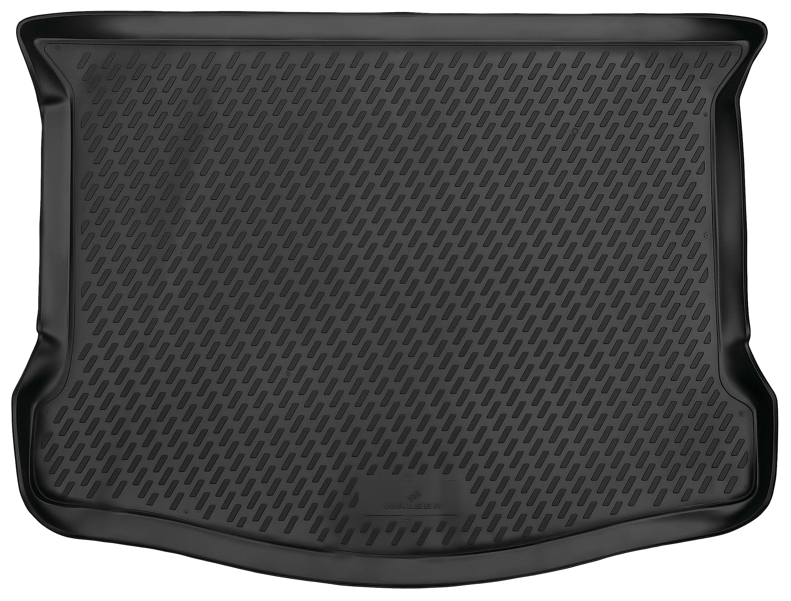 Walser Vasca Baule XTR su Misura Compatibile con Ford Kuga I, 2008-2012, Tapetto per Bagagliaio, Tappetino Baule, Protezione Cofano
