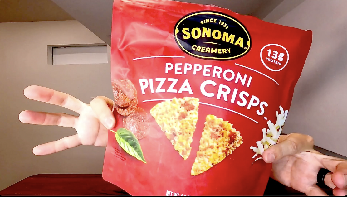 Taste Test Sonoma Creamery Pepperoni Pizza Crisps
