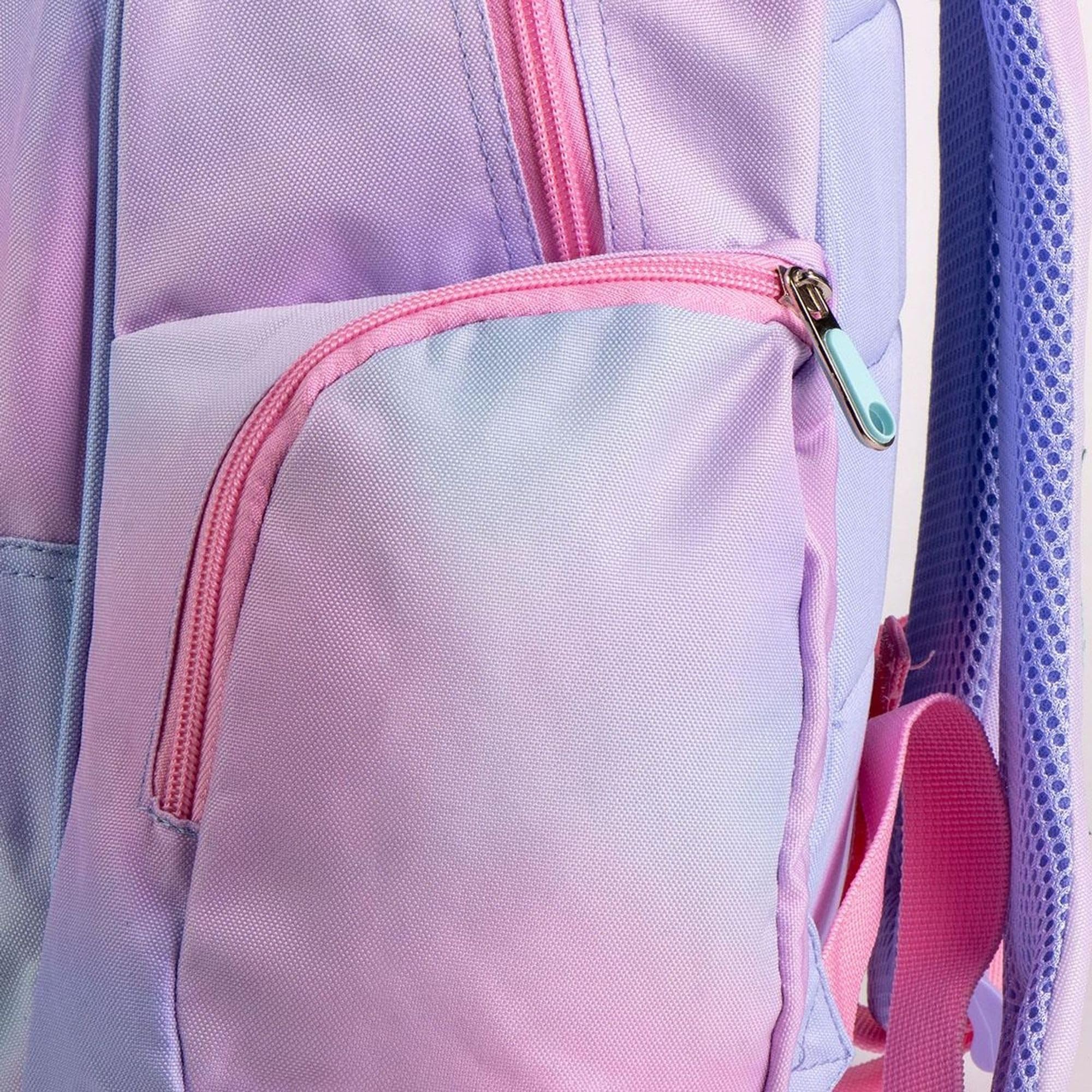 Zaino originale Disney Stitch per bambini con design rosa e viola | Zaino scolastico Stitch grande per bambini e bambine della scuola materna e elementare, resistente e leggero