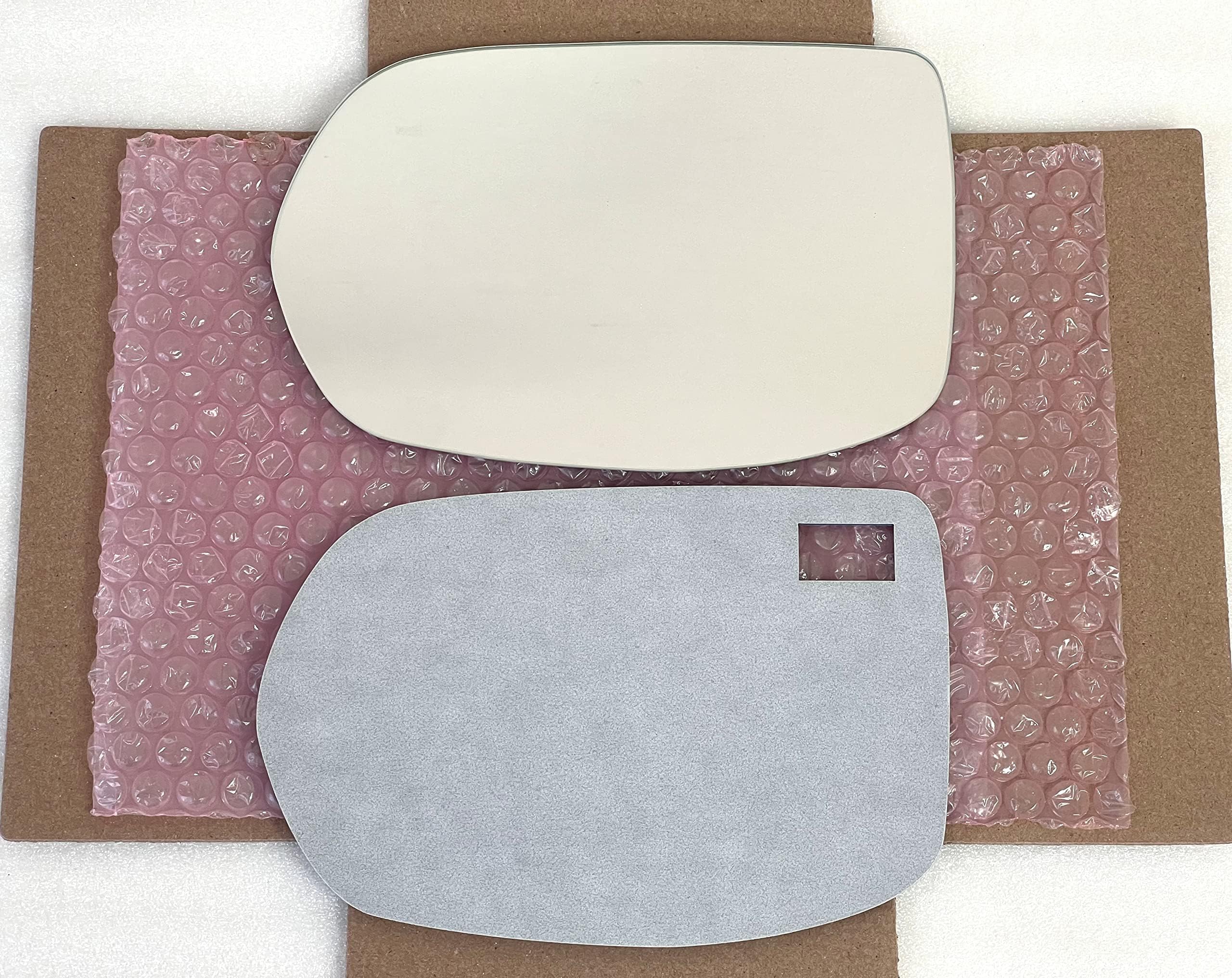 New Replacement Mirror Glass with FULL SIZE ADHESIVE for