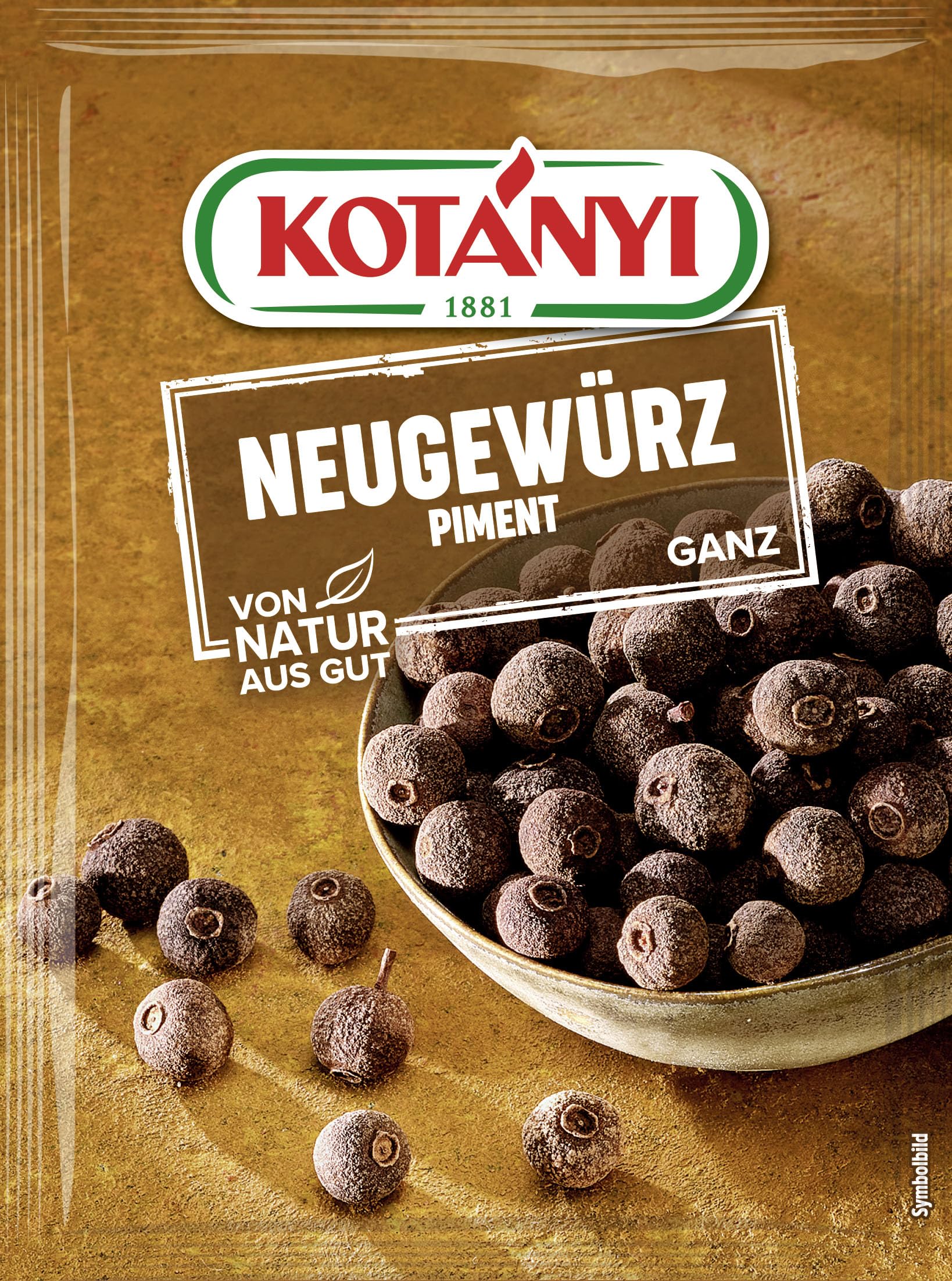 Kotanyi Piment ganz, 5er Pack (5 x 18 g)