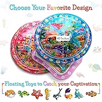 Vista 2 de LilTike Alfombrilla de agua para bebés y bebés – 16 nuevos diseños y colores – Gran idea de regalo para recién nacidos – 3, 6, 9 meses de desarrollo