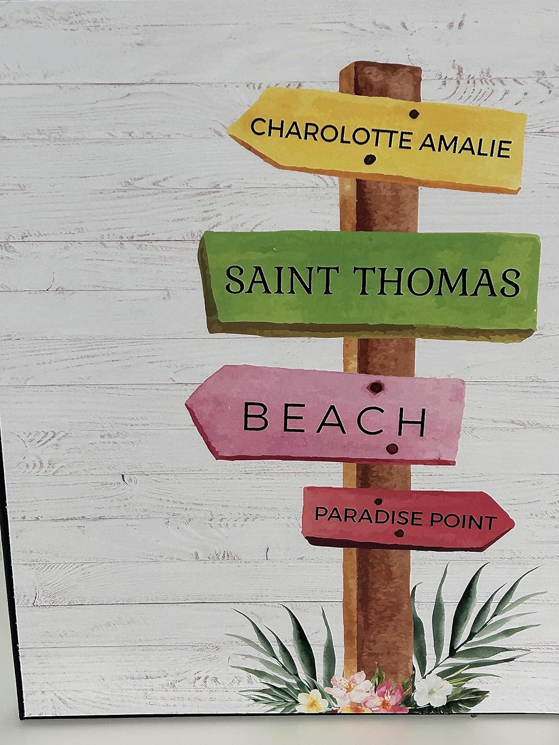 St Thomas Vacation Photo Book, Summer Vacation Photo Album, 4 x 6 Photo Album, Virgin Islands Vacation, Beach Vacation, Cruise Photos, Honeymoon Photos