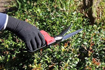 Darlac Swivel Shear – 360° Swivel Action Ideal for Grass Trimming & Edging, Deadheading & Topiary Work – 12 Cutting Positions for Accuracy – Enclosed Grip, Single Hand Use & Razor Sharp