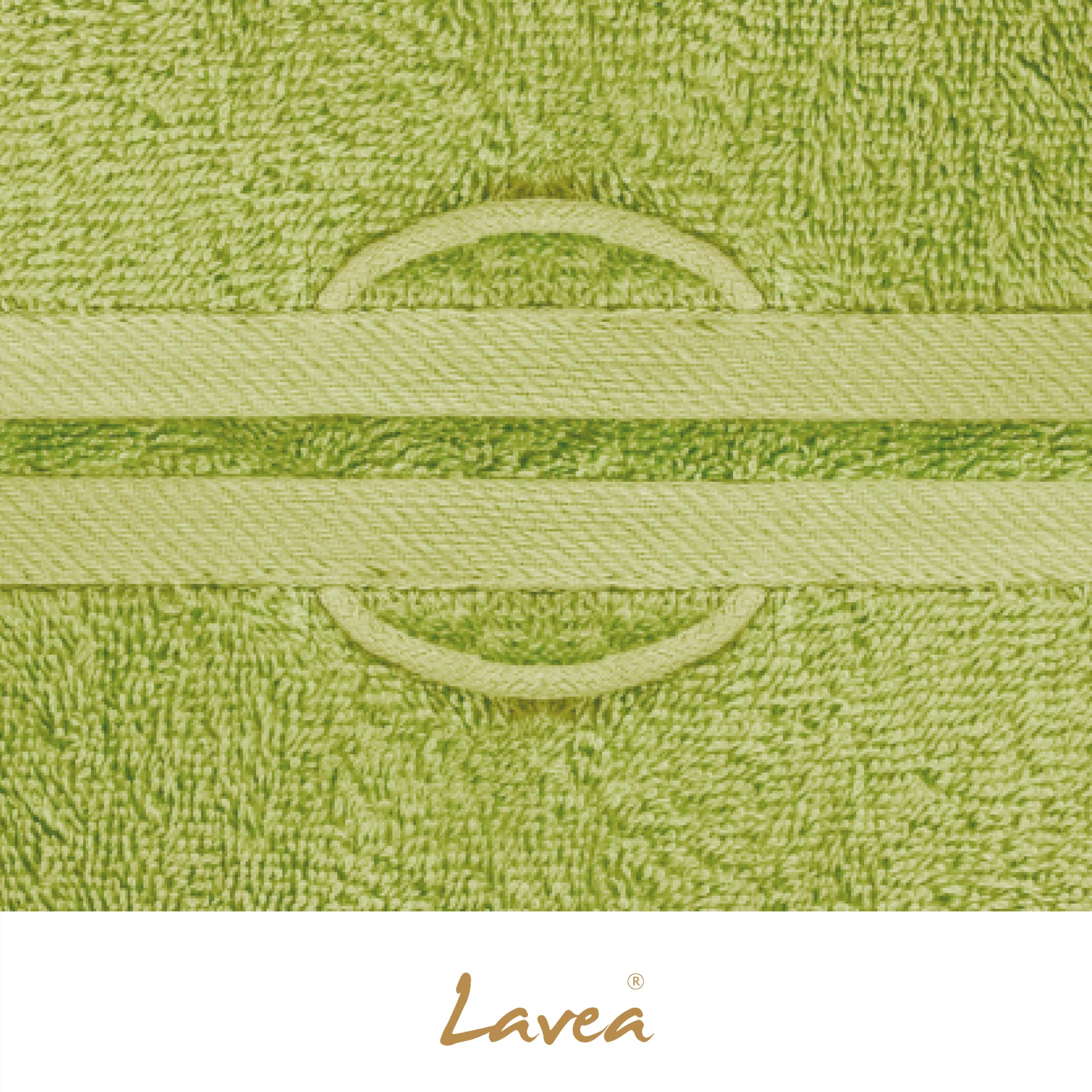 Lavea® Lot de 20 Lavettes 30x30 cm en Éponge 100% Coton – Serviettes Visage et Invités, Douces et Absorbantes – pour Bébés, Maquillage, Cuisine, Maison et Voyage - Vert Clair et Rose Pastel