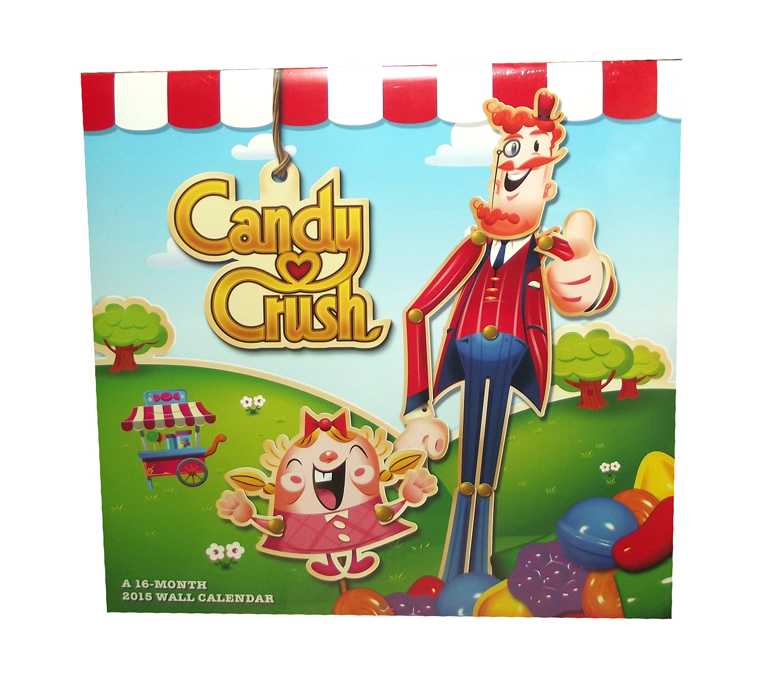 Candy Crush 2015 Wall Calendar | Desertcart Fiji display picture 1