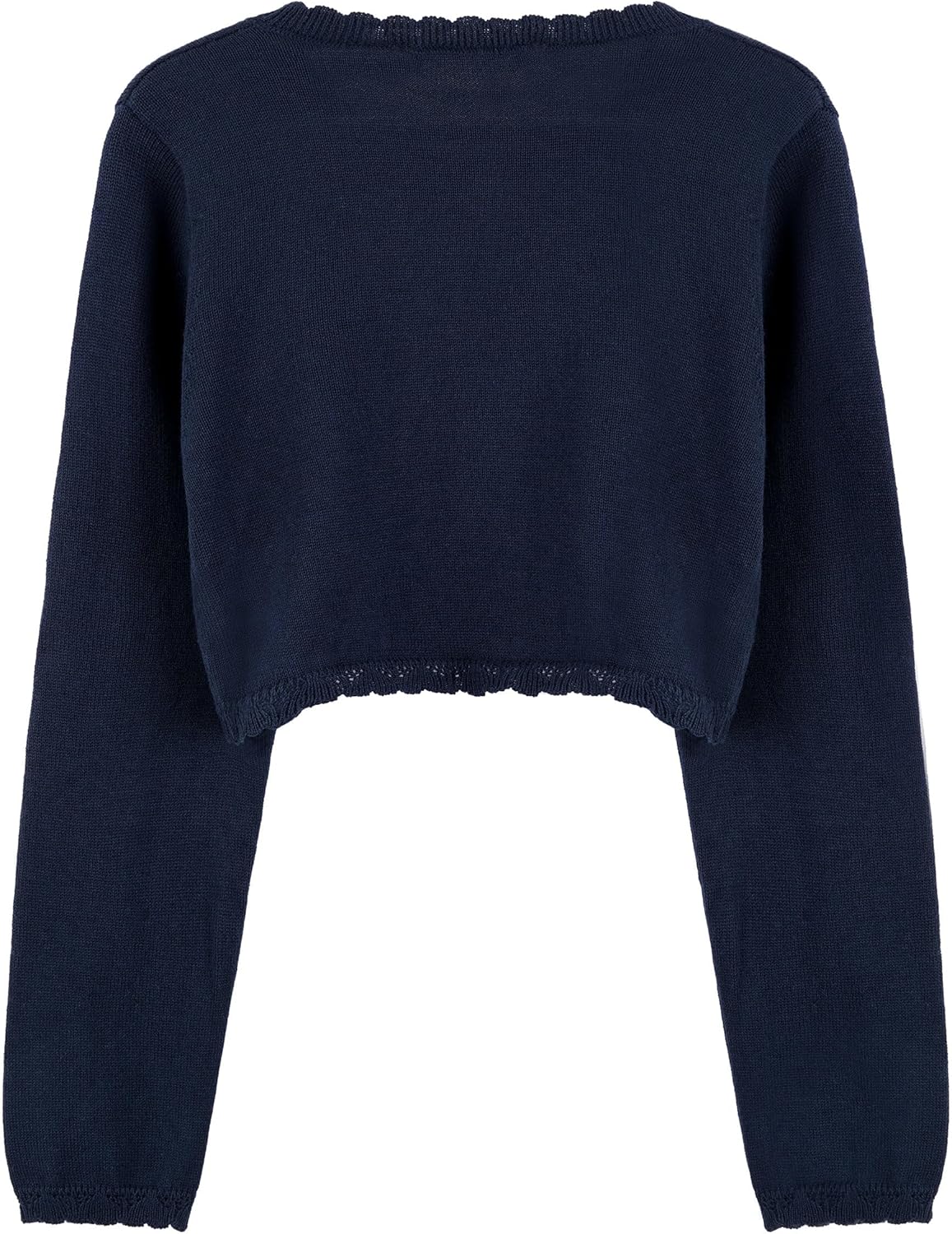 BlackButterfly Girls Long Sleeve Knitted Childrens Kids Bolero Shrug - Image 4