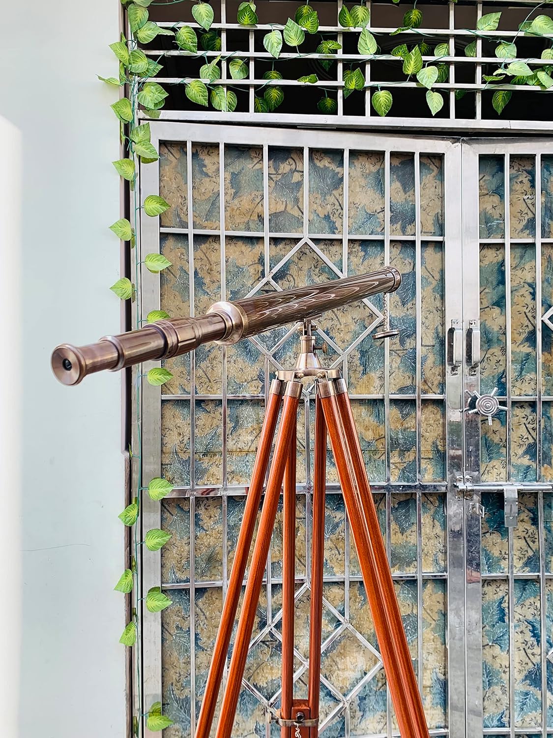 Royal Nautical Antique Telescope with Tripod Large Marine Navy Marine Spyglass