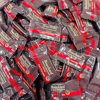 Bouchard Dark Cocoa 72% 14.1 oz 400 g, Approx. 62 Sheets, Chocolate, Individual Packaging, Commercial Use, Large Capacity