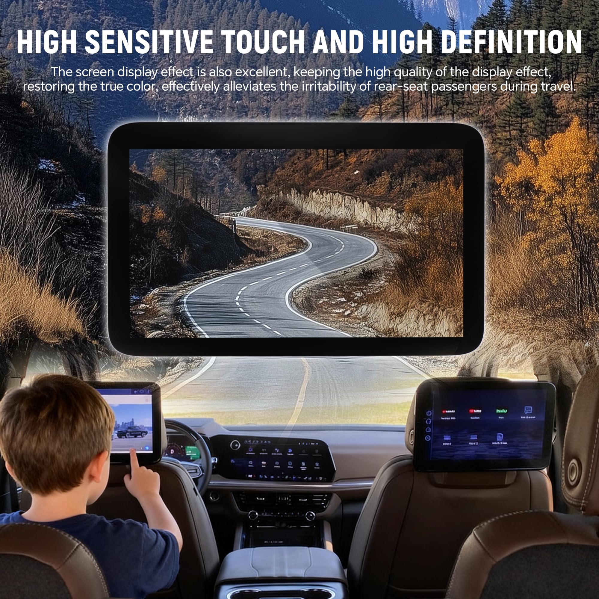 YADINATAY 85100044 Rear Entertainment TV 12.6