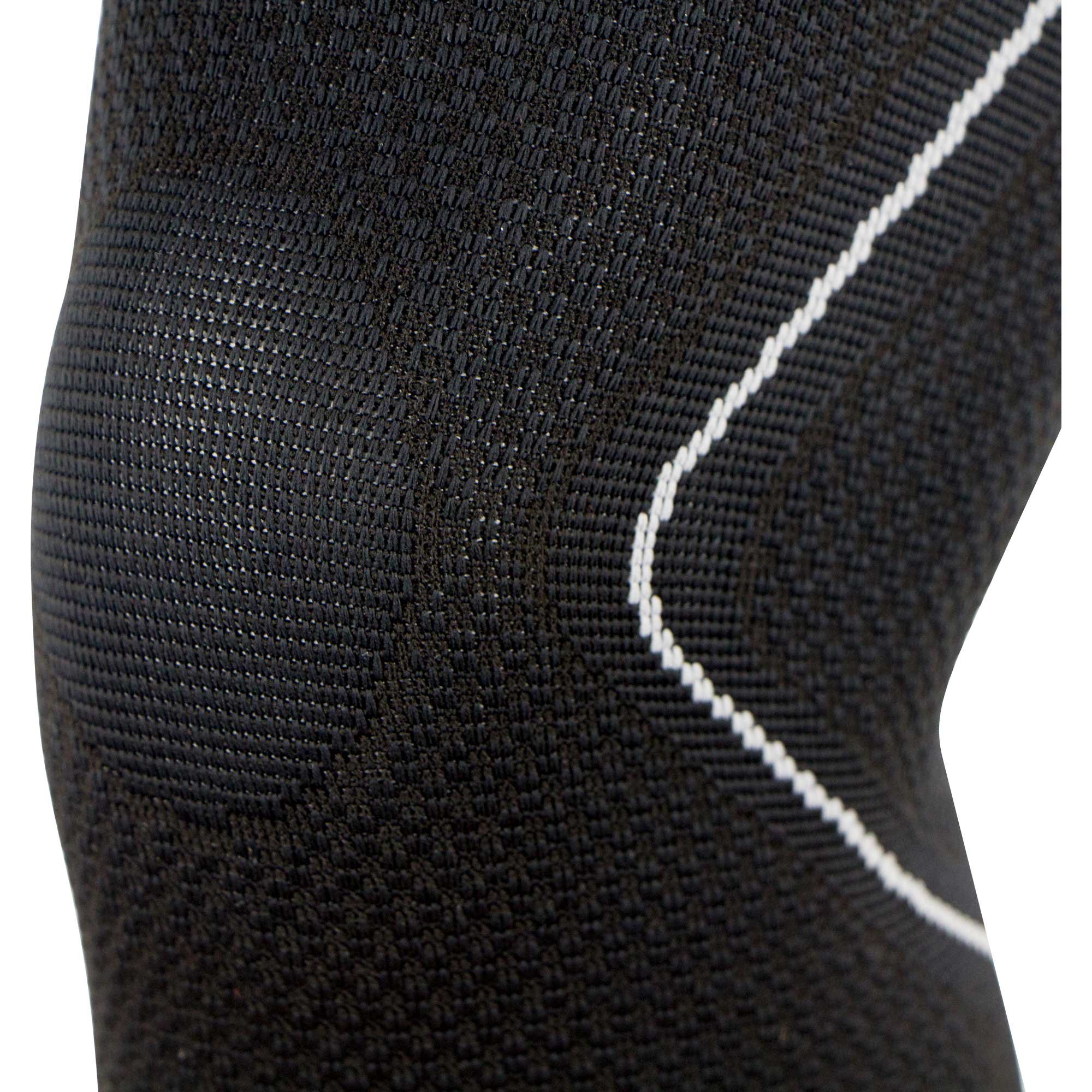 Manga rodillera de compresión – aliviar el dolor rodillera, recuperación funda para hombres y mujeres – Ideal para Running, levantamiento de peso, deportes, Negro