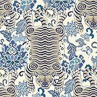 Vista 9 de Surface Style - Papel tapiz para despegar y pegar, papel tapiz contemporáneo para dormitorio, artículos esenciales para el dormitorio, autoadhesivo