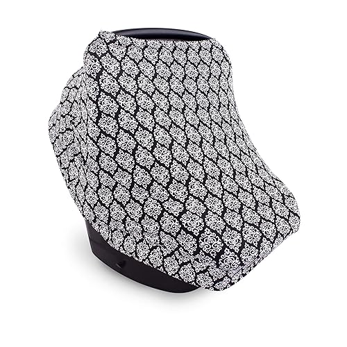 Miniatura 10 de Yoga Sprout Toldo de asiento de coche multiuso, azul Ikat