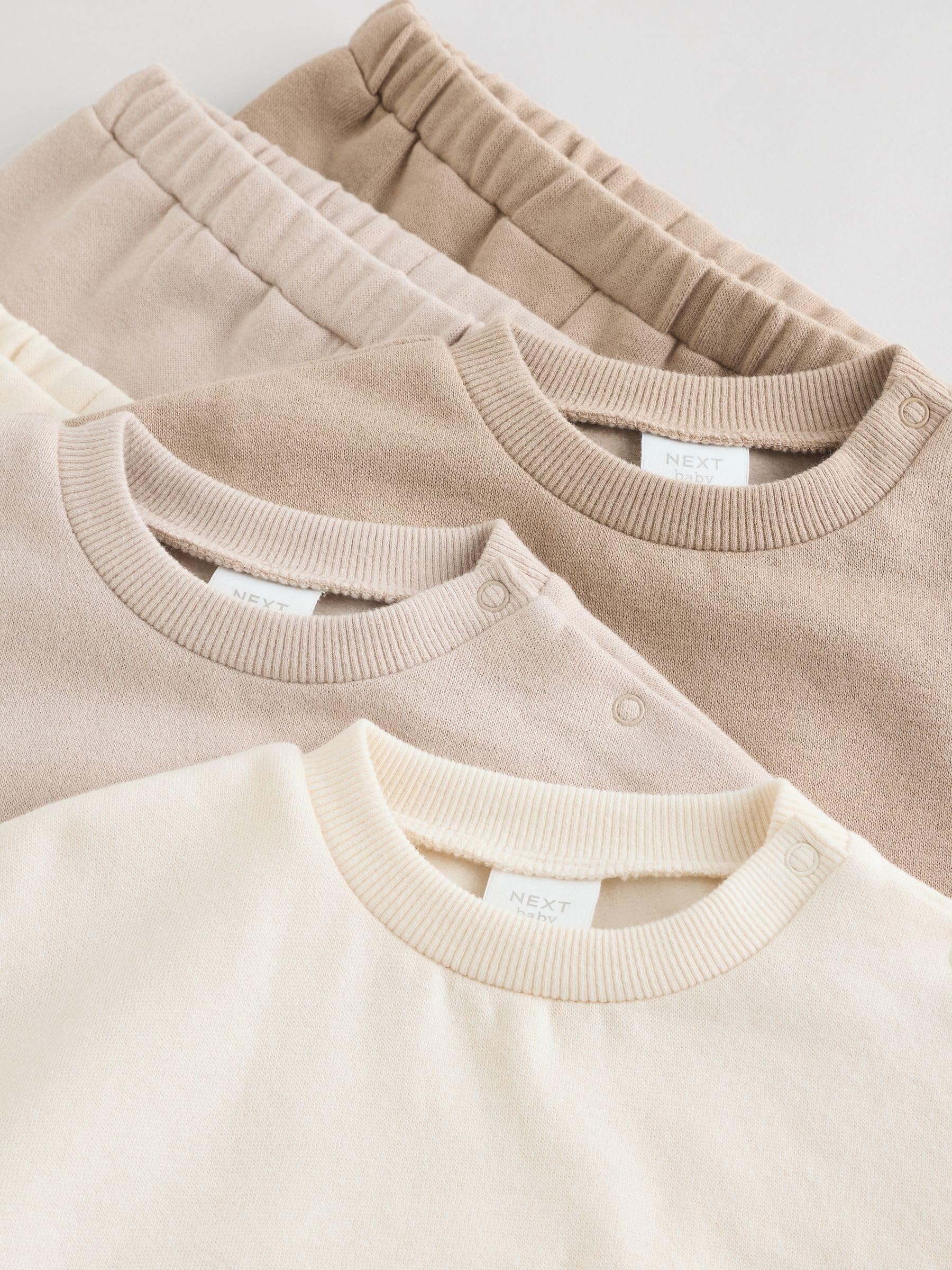 NEXT Bébé Ensemble sweat et pantalon de jogging pour bébé, lot de 6