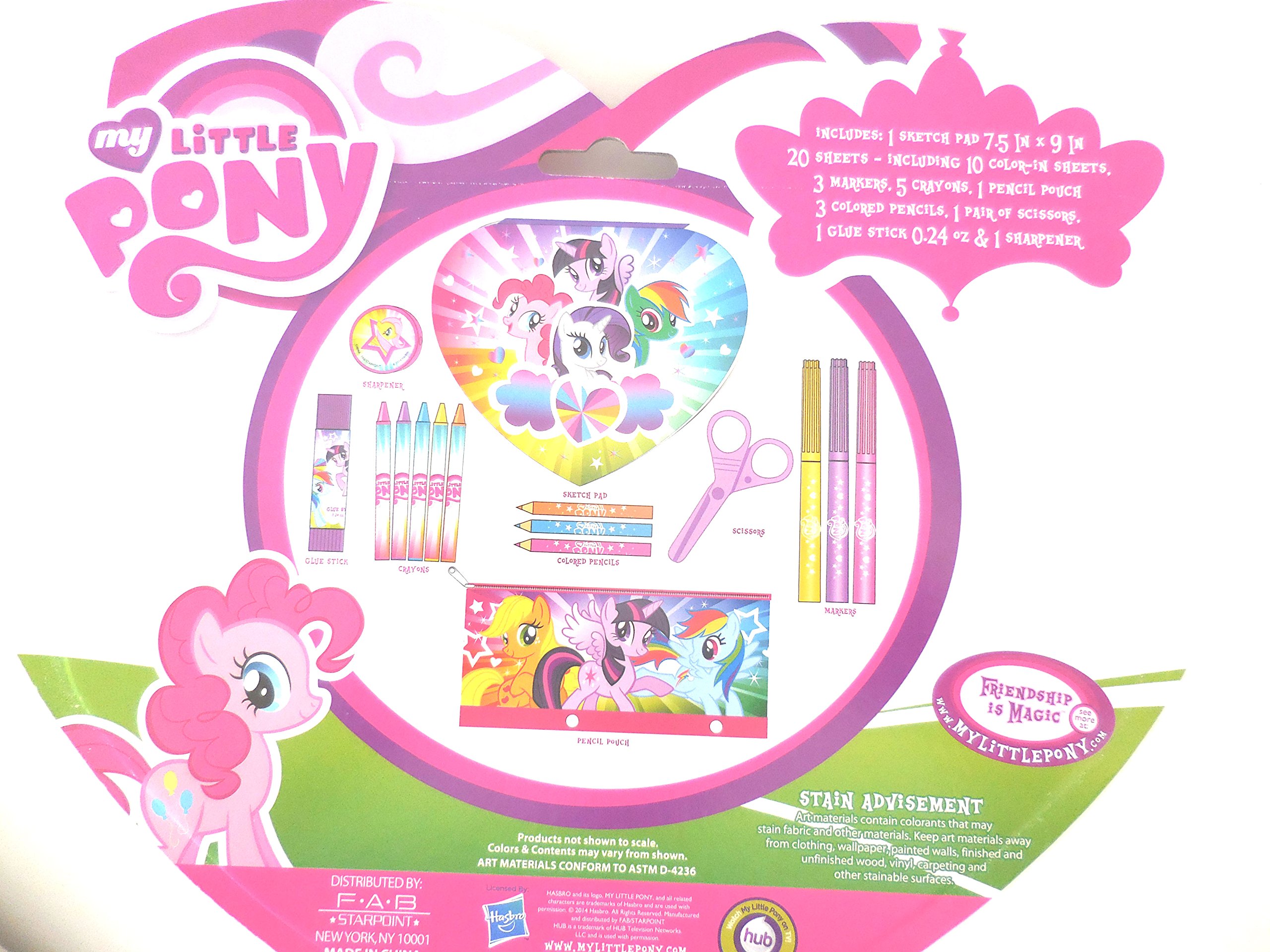 My Little Pony Large Light Up Backpack 16 And School Desertcart