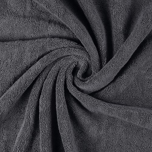 Vista 7 de Toalla de baño de lujo 700 GSM T (35 x 70 pulgadas) de Utopia Towels Gris