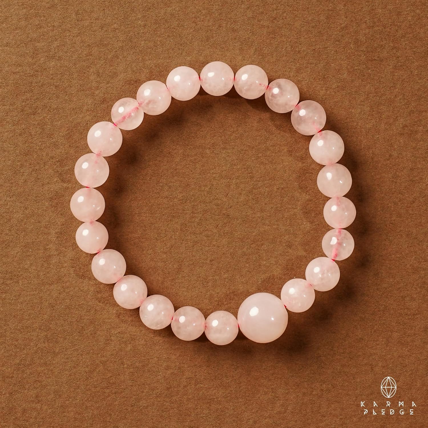 KARMAPLEDGE Healing Crystal Bracelets for Womens and Mens, Spiritual, Positive Energy & Balance, Handmade Natural Crystal Beads Bracelets - Image 8