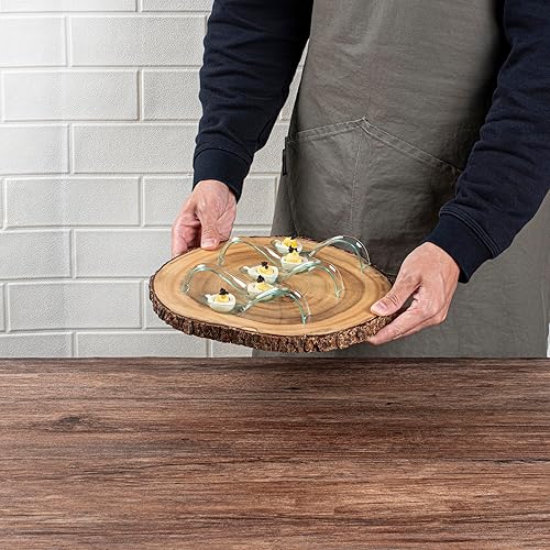 Vista 5 de Restaurantware Cucharas de lágrima de 5 pulgadas, 100 cucharas de estilete - Cucharas de degustación de plástico Seagreen desechables para bodas