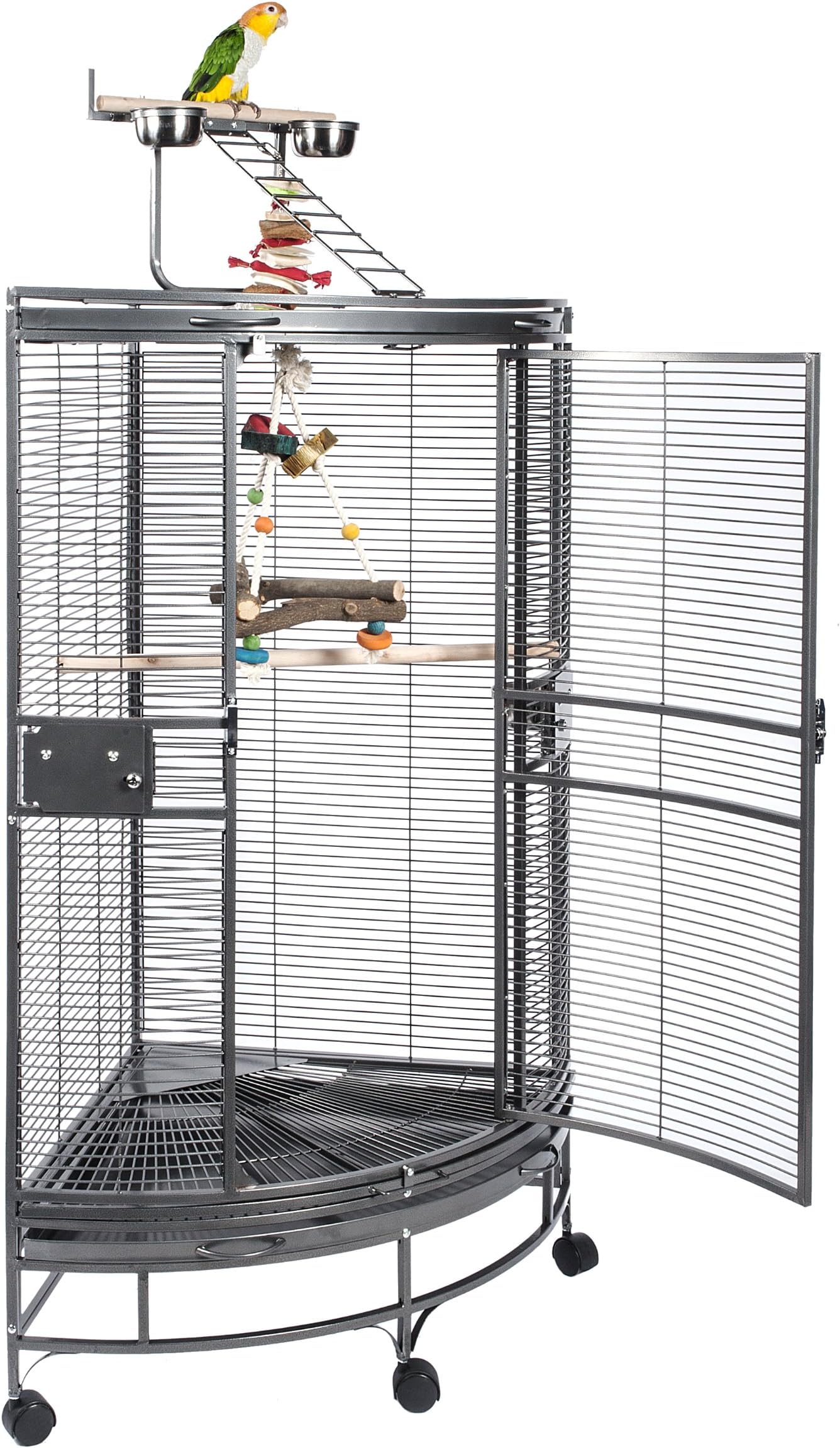 Montreal Corner Brid Cage in Antique