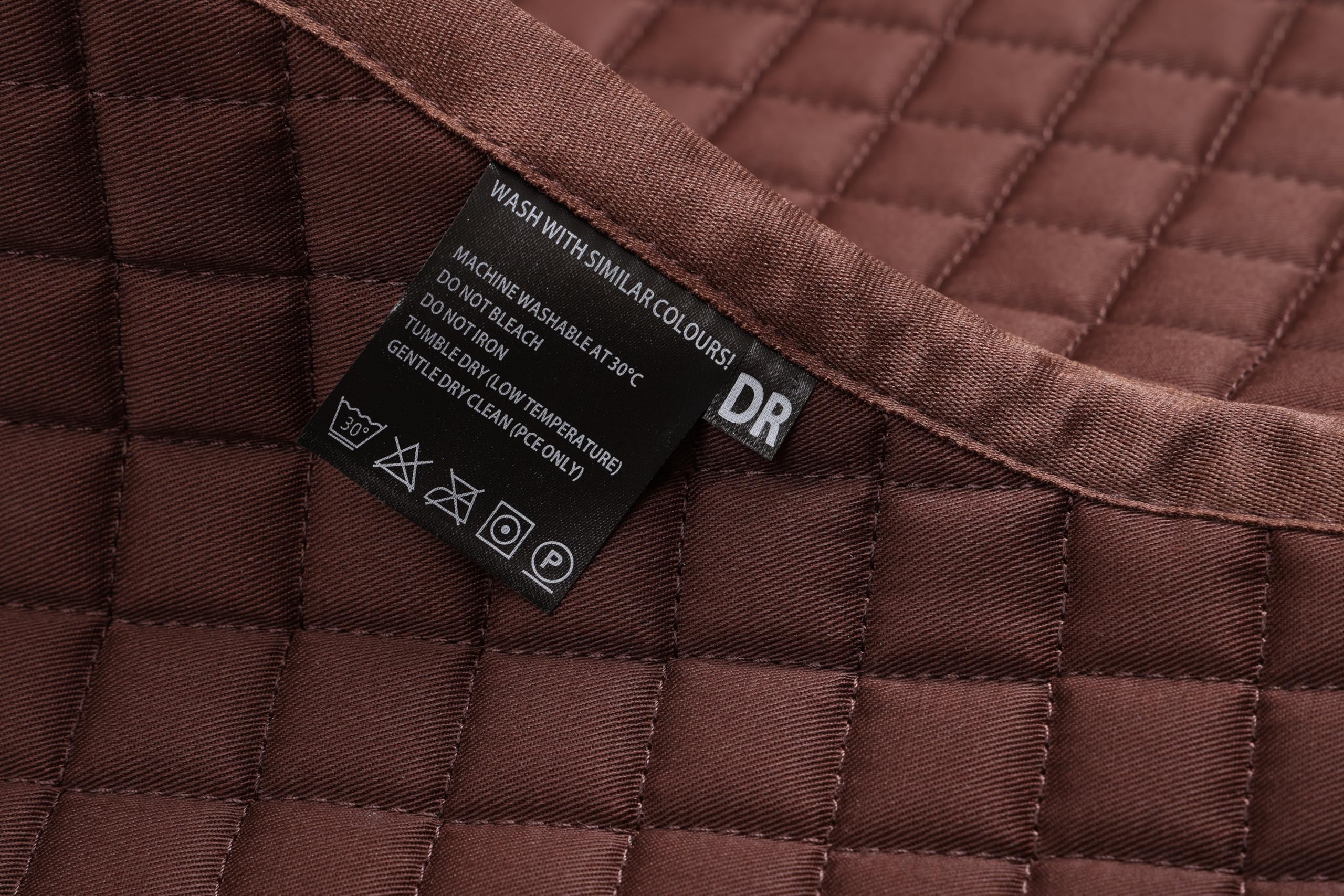 Tapis de selle de dressage anglais pour chevaux, en coton, carré, universel, durable, de qualité supérieure, classique, respirant, facile à nettoyer, marron