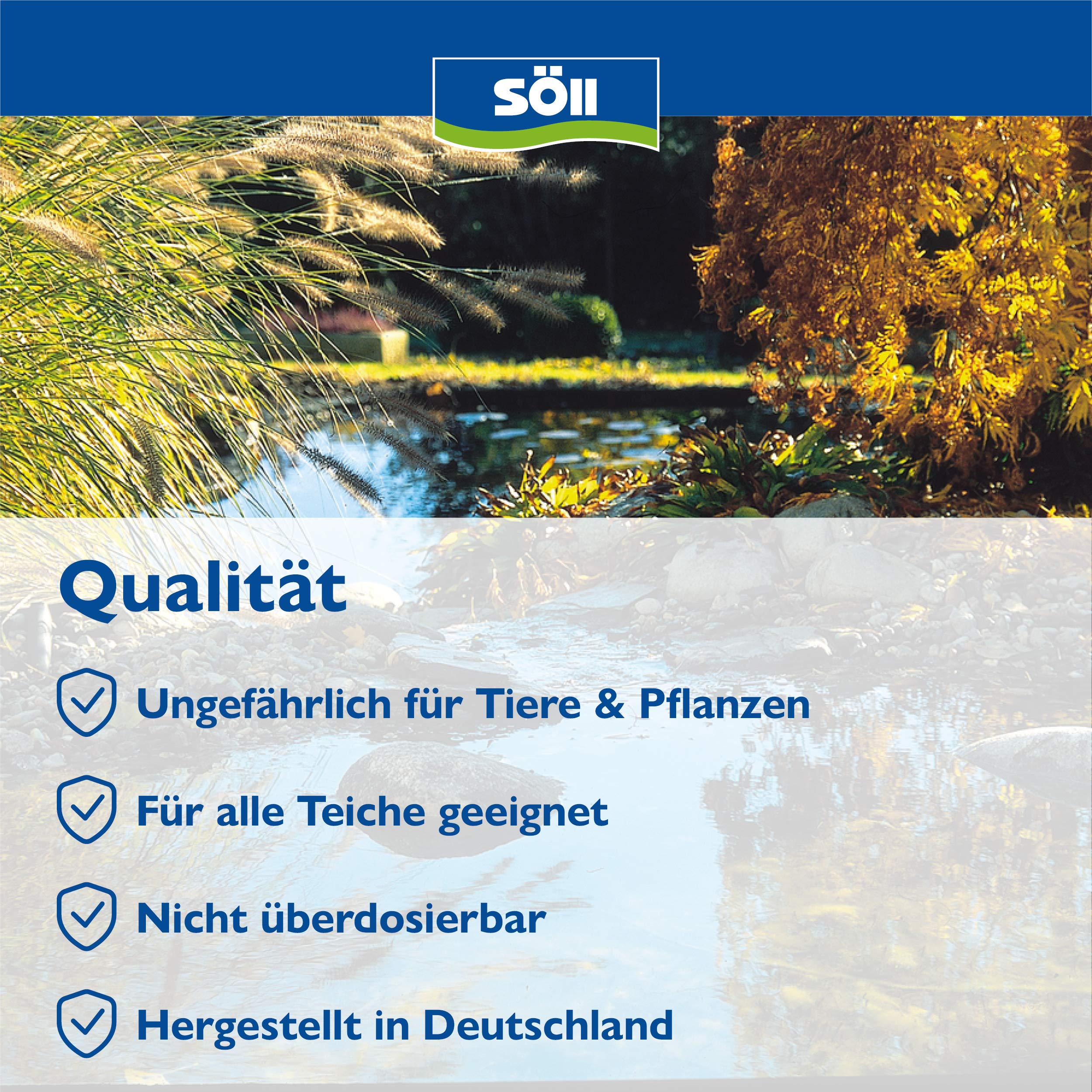 Söll SauerstoffAktiv 1 kg Teichpflegemittel gegen Sauerstoffmangel und Gerüche