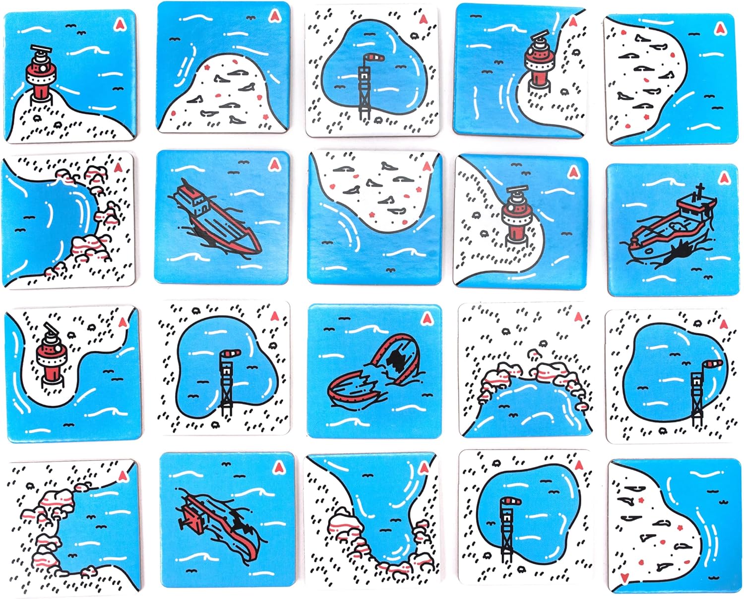 Beacon Patrol Ships & Shores Board Game Expansion - Enhance Your Coastal Defense Strategy Game! Cooperative Game for Kids & Adults, Ages 8+, 1-4 Players, 30-45 Min Playtime, Made by Pandasaurus Games
