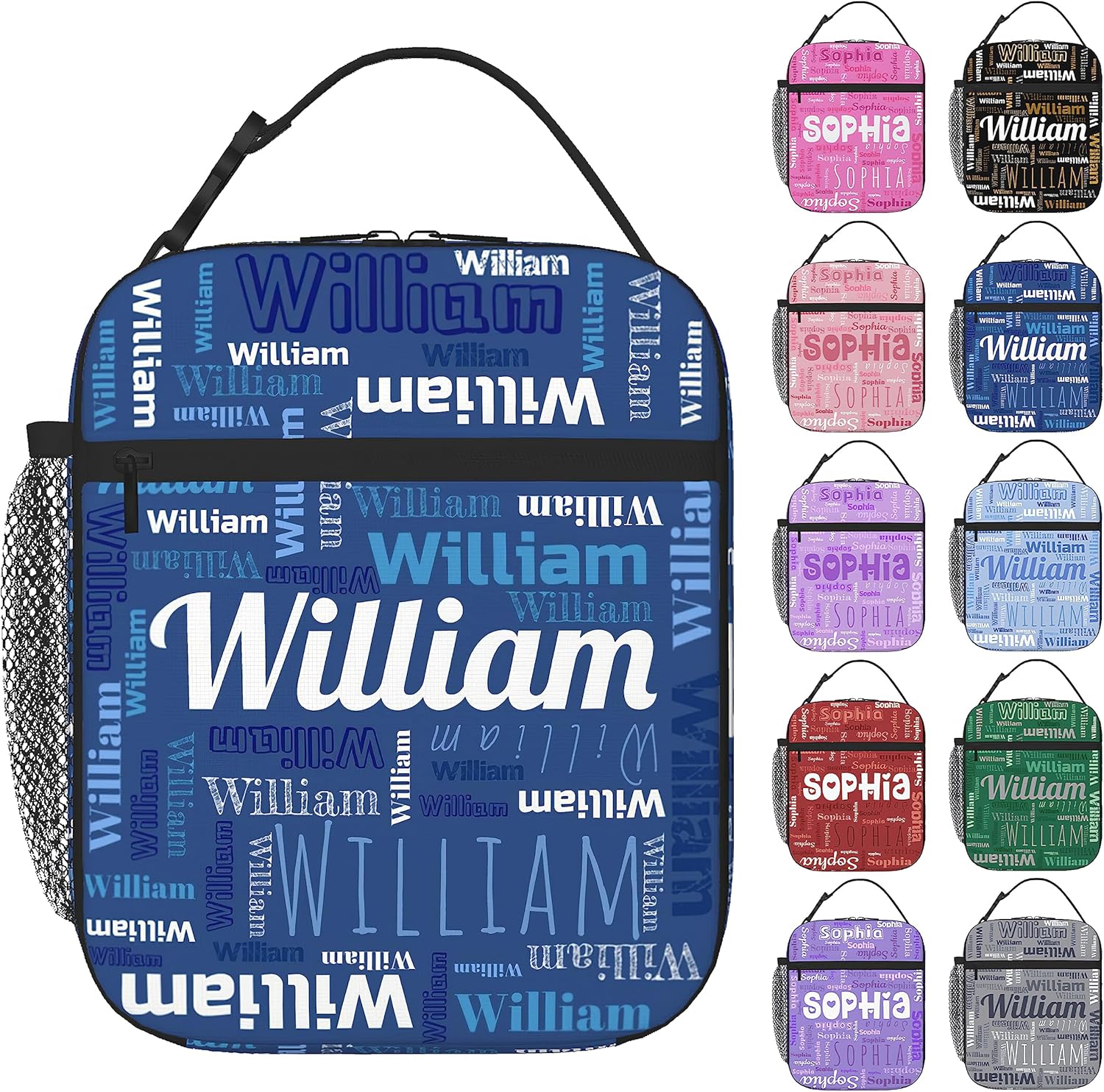 Personalized Lunch Box Custom Lunch Bag for Women Men