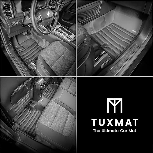 Miniatura 2 de TuxMat - Para modelos Ford Bronco Sport 2021-2026 - Alfombrillas personalizadas para automóvil - Cobertura máxima, todo tipo de clima, medición