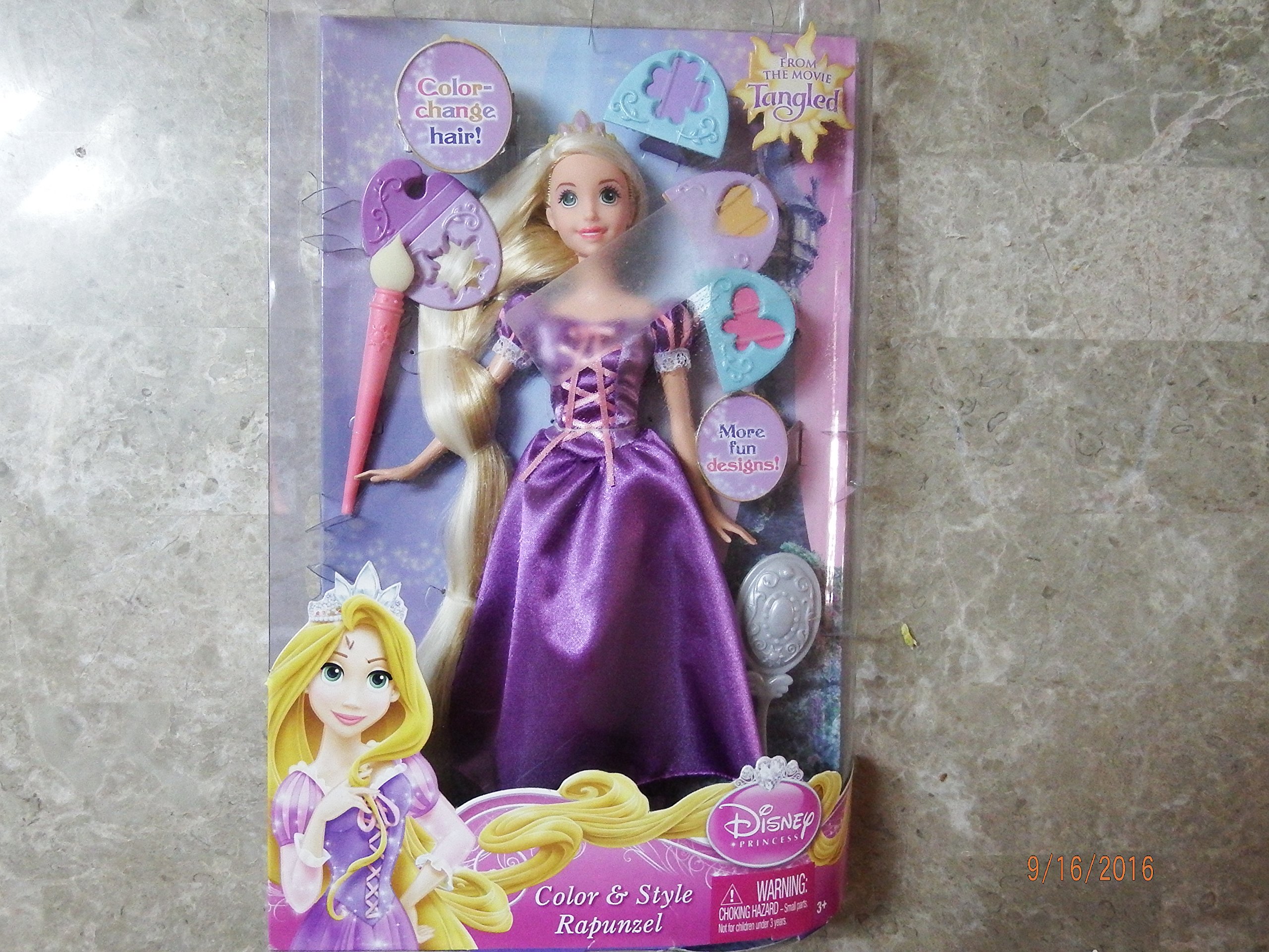 Amazon.co.jp: ディズニー ラプンツェル カラーとスタイル人形 : おもちゃ