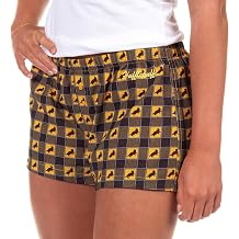 INTIMO Harry Potter Pajama Micro Shorts Womens Hogwarts All Houses Sleep Lounge PJ Bottoms