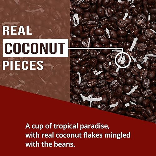 Miniatura 3 de Lola Savannah Café con cafeína de grano entero de avellana hawaiana, 2 libras