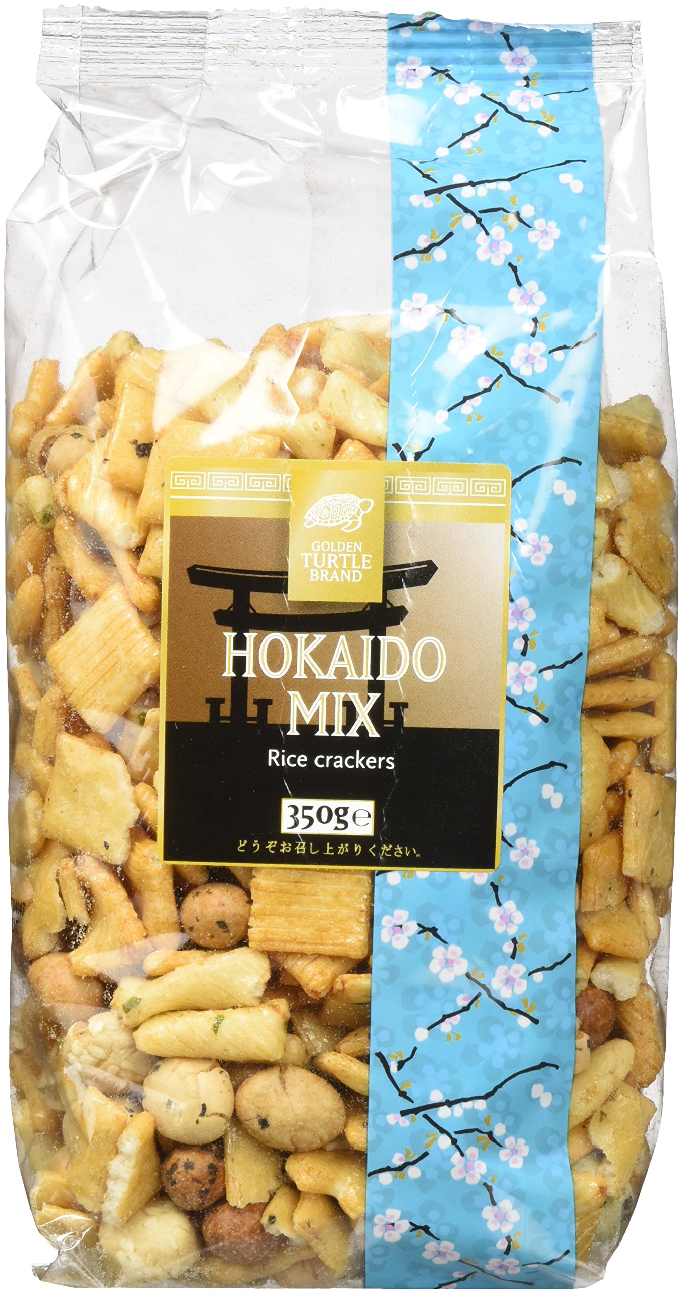 Golden Turtle Hokaido Reiscracker-Mix, 10er Pack (10 x 350 g)