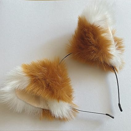 Amazon きつねダンス つけ耳 カチューシャ 北海道日本ハムファイターズ 野球観戦グッズ モッフモフ ボリュームのあるキツネ耳 ファイターズガールになろう コスプレ 応援グッズ 日ハム チアダンス おもちゃ雑貨 おもちゃ