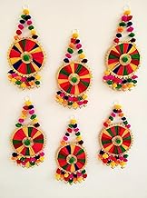 Shivgami Creation Marigold Hanging Decorative Item for Home Dcor for Pooja Functions Living Room Wall hangings for Decoration(Pack of 2)