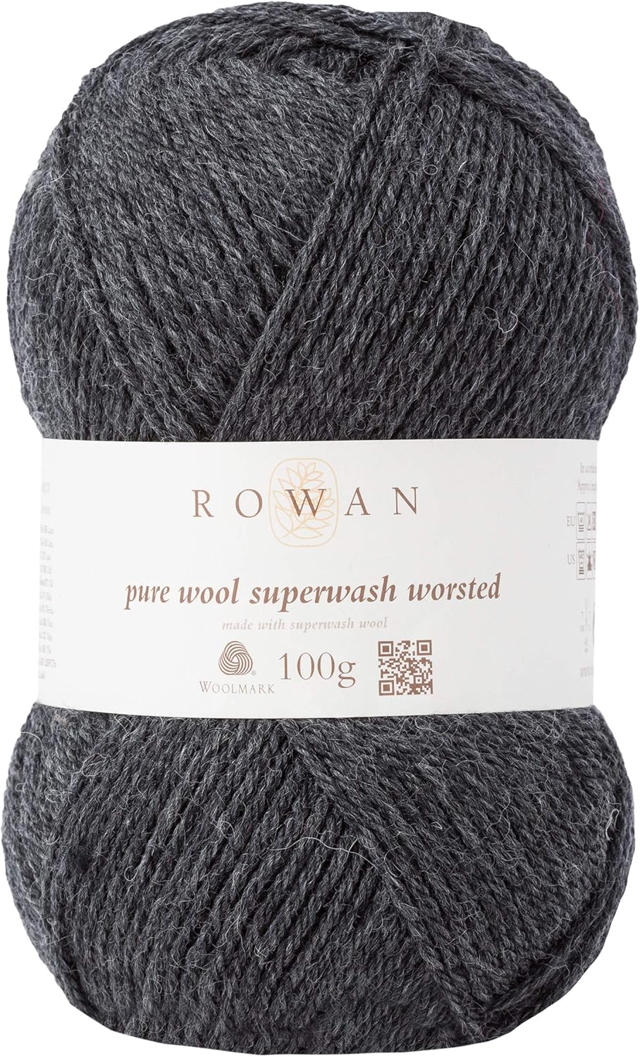 Rowan Yarns – Pure Wool Worsted – Charcoal 155