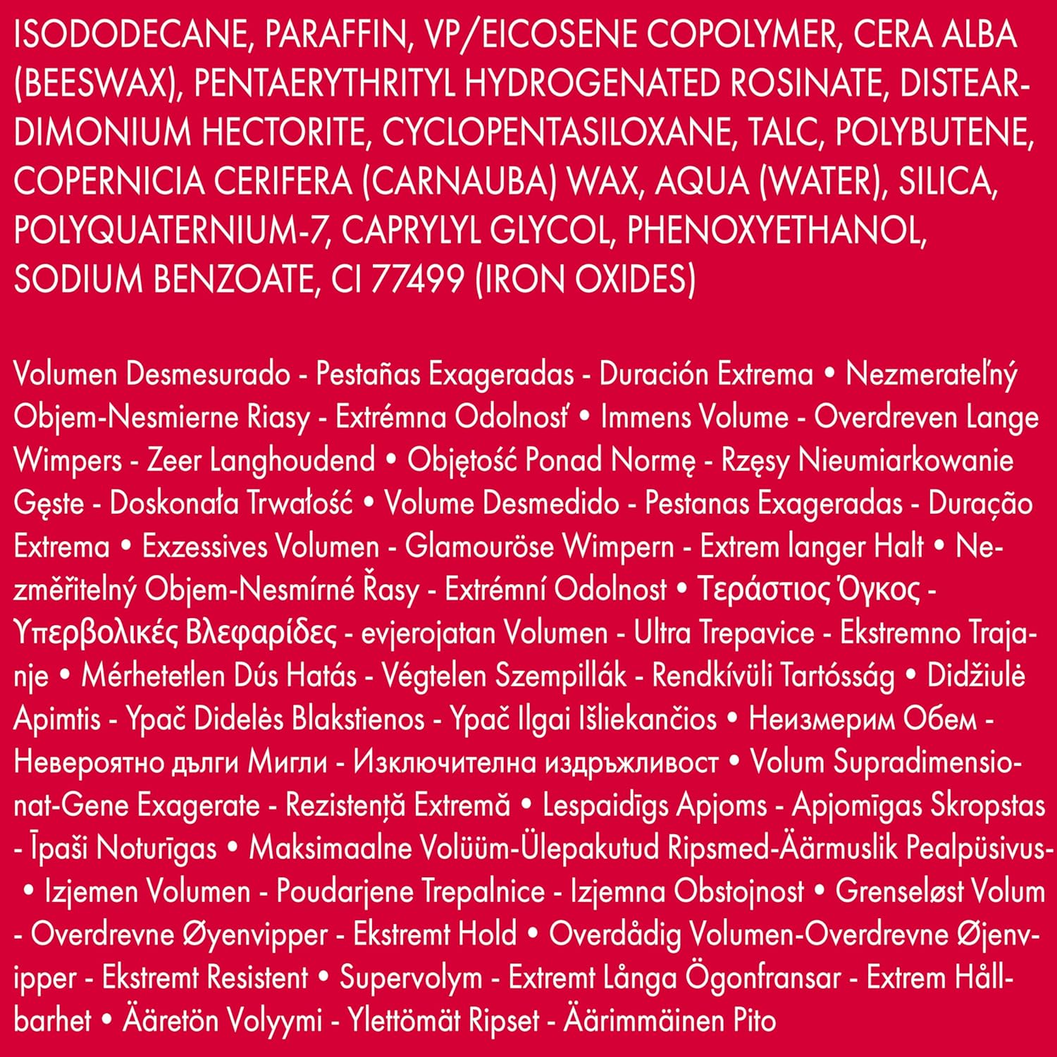 Vamp! Waterproof Mascara - 001 Extra Black by Pupa Milano for Women - 0.30 oz Mascara - Image 6