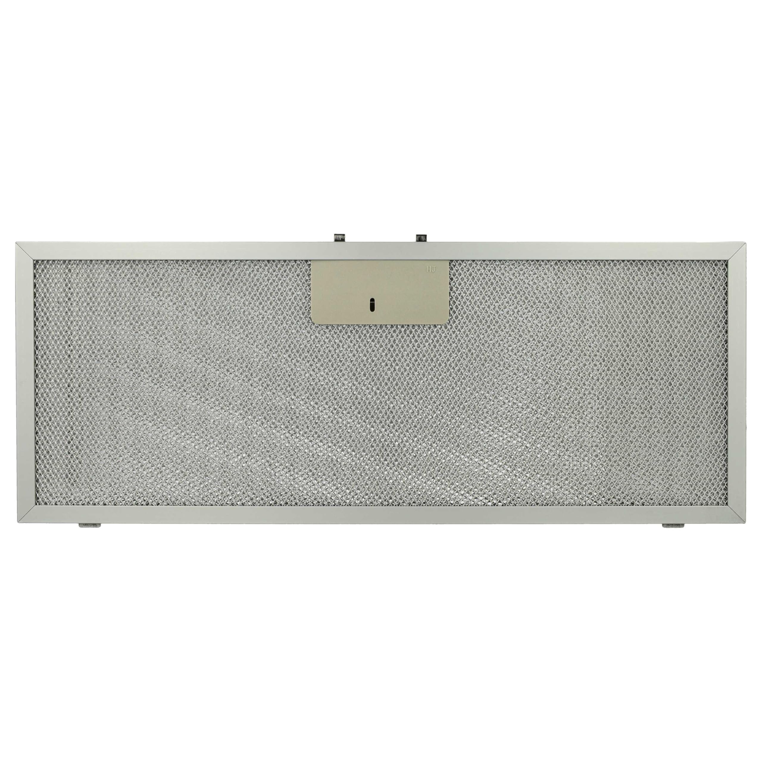 vhbw 1x Filtro metálico de grasa compatible con Elica ELIB 92 K28 SL 3V2L 208018946602 campana extractora - 45,9 x 17,7 x 0,85 cm metal